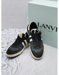 รองเท้าผ้าใบ LANVIN Clay Court ขนาด 40 ทรง Low-Top ทำจากหนังผสมผ้า